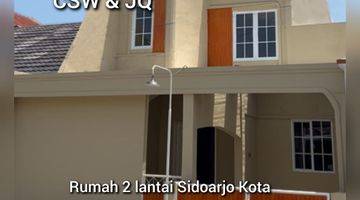 Gambar 1 Rumah 2 Lantai Baru Gres Sidoarjo Kota Shm Jln Utama Komplek