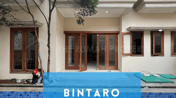 Gambar 1 Rumah Private Pool Veteran Bintaro Jaksel Akses Tol Mudah