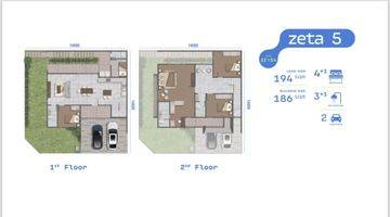 Gambar 5 Dijual Rumah 2 Lt Sutera Rasuna (alsut 2) Type Zeta 5