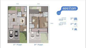 Gambar 5 Dijual Rumah 2 Lt Sutera Rasuna (alsut 2) Type Epsilon