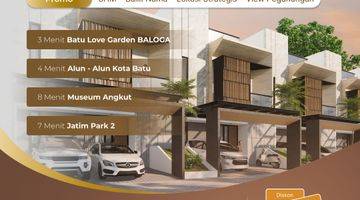 Gambar 1 Rumah Villa 2 Lantai Di Kota Batu Passive Income 200 Jutaan