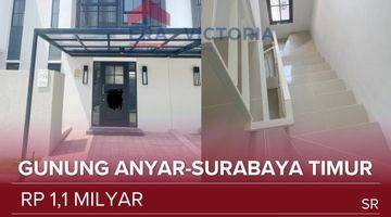 Gambar 1 Rumah Baru Hadap Selatan  Dijual Dibawah Harga Developer, Amesta Living Gunung Anyat. Surabaya 