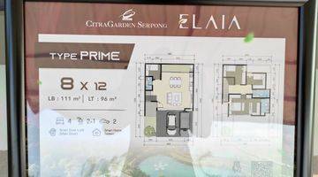 Gambar 2 Dijual Murah Rumah Citra Serpong Elaia 8 X 12 Unfurnished 2 Car Port