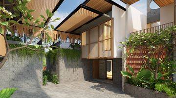 Gambar 2 Villa 3 Kamar Tidur View Sawah di Central Canggu