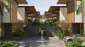 Gambar 2 Villa 2 Kamar Tidur- 3 Lantai di Kawasan Mewah Central Canggu