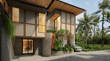 Gambar 1 Villa 2 Kamar Tidur- 3 Lantai di Kawasan Mewah Central Canggu