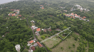 Gambar 2 1000m2 Amazing Land With Ocean View Near Nunggalan Beach Uluwatu