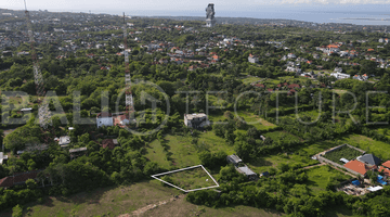 Gambar 4 700m2 Amazing Land With Ocean View And GWK View In Ungasan Bukit Area