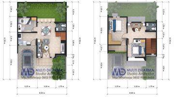 Gambar 4 Rumah 2 Lantai Baru Modern Minimalis Dekat UMY