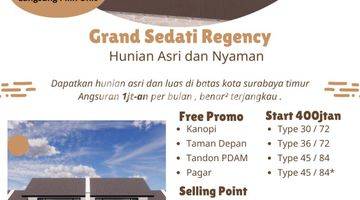 Gambar 1 NUP hanya 500rb lsg pilih unit, DP 0 di GRAND SEDATI REGENCY