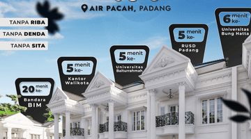 Gambar 1 Dream House Cluster Mewah Di Air Pacah Kota Padang Bebas Banjir Dengan Fasilitas Lengkap