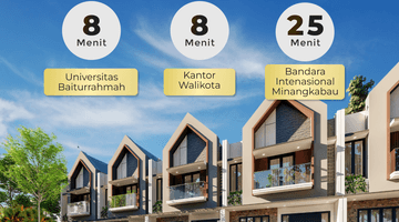 Gambar 2 Rumah Gaya Modern Tipe 100 120 di Air Pacah Padang