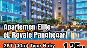 Gambar 1 Apartemen eL Royale Panghegar