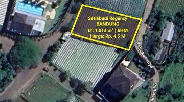 Gambar 1 Tanah Residensial Di Bawah Harga Pasar Hanya 4,5 Jt m² Di Setiabudi Regency Bandung