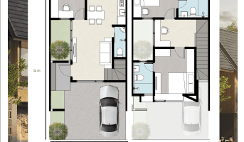 Gambar 2 Rumah 2 Lantai di Tangerang Selatan Ananda Terrace 