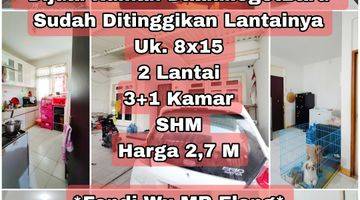 Gambar 2 Rumah Daan Mogot Baru  2 Lantai 8x15 Selatan Shm 3+1kamar