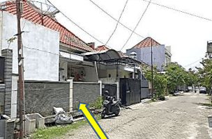 Gambar 2 Rumah Bagus Unfurnished SHM Asset Bank Murah Banget Area Premium Mulyosari Harga Sudah All In