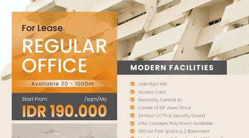 Gambar 1 Disewakan unit office di Surabaya Pusat - semi furnished (start 4jt an) Kantor