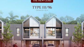 Gambar 1 Cluster Rosewood Garden Avenue Residence Rumah 2 Lantai Dengan Konsep Scandinavian