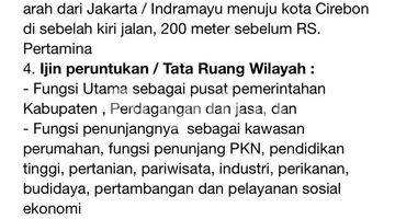 Gambar 4 sebidang tanah di daerah Klayan, Cirebon