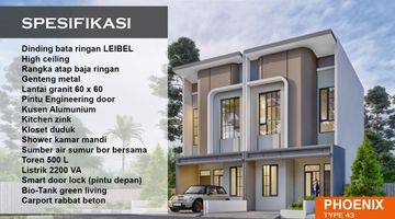 Gambar 4 Rumah Baru 2 Lantai Minimalis Cluster Phoenix Ciwastra Park 2