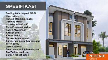 Gambar 3 Rumah Baru 2 Lantai Minimalis Cluster Phoenix Ciwastra Park 2