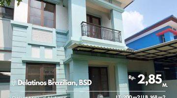 Gambar 1 Dijual Rumah Delatinos Cluster Brazilian Flamingo Bsd Tangerang