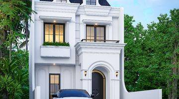 Gambar 3 Dijual Rumah Mewah Classic Lt 128m² Gandaria Jagakarsa Shm