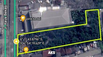 Gambar 3 Tanah  Murah Pinggir Jalan 3.500 m² Jakarta Timur Jatinegara HGB