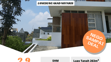 Gambar 1 Villa Batu Full Frunish Dijual Murah Area Hotel Amarta Hills