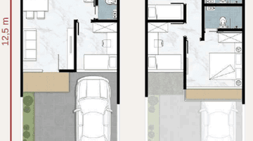 Gambar 4 Rumah Baru 2 Lantai Cluster Kapitan 1 Kota Bagan Pik 2