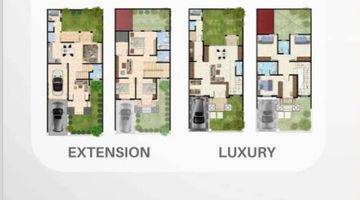 Gambar 3 Rumah Baru 2 Lantai, Uk 8x18m, Type Gabriel 2 Extention, di Angel Residence Kalideres