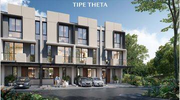 Gambar 1 Dijual Rumah Baru 3 Lantai, Uk 5x9 M, Type Theta, Cluster Casa Montana, di Casa Pasadena Pik 2