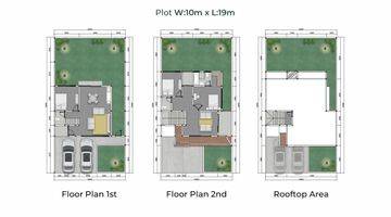 Gambar 4 Rumah Mewah 2 Lantai Modern Tropis Baru SHM Di Dago Kota Bandung