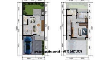 Gambar 2 Vazza Living Tipe Pearl X2 Rumah 2 Lantai Dp 0% Graha Raya