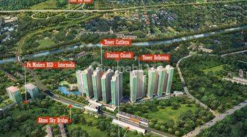 Gambar 2 Apartemen Serpong Garden Bsd Studio , Baru, Dekat Stasiun Cisauk