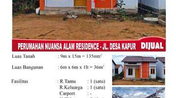 Gambar 2 Di Jual Rumah Type 36, Perumahan Nuansa Alam Residence Lokasi Jl. Desa Kapur Pontianak, Indonesia