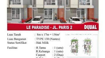 Gambar 1 Di Jual Rumah Type 130 Nantes Le Paradise, Lokasi Jl. Paris 2, Pontianak Indonesia