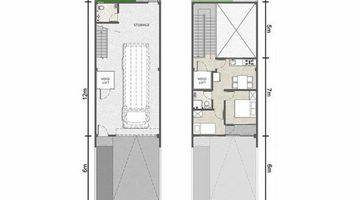 Gambar 3 Gudang Multiguna Bizpark Pik2 120 M2 6x20 Gudang 1 Lantai 102 M2