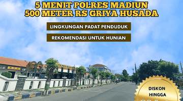 Gambar 1 Tanah Murah Demangan, Cocok Untuk Hunian, 1 Km Polres Madiun