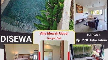 Gambar 2 Sewa rent Liburan Villa Tropical Ubud Full Furnished 2 BR Dengan Keindahan Alam di Gianyar, Bali