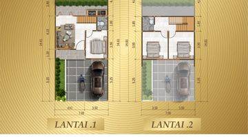 Gambar 3 Rumah Baru 2 Lantai Harga Dibawah 1M di Sleman Yogyakarta