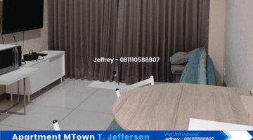 Gambar 2 1 Bedroom Apartment Full Furnished View City Gading Serpong