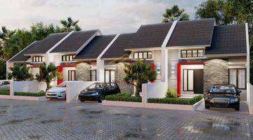 Gambar 1 Rumah Desain Modern Minimalis Cantik Caturharjo Sleman 