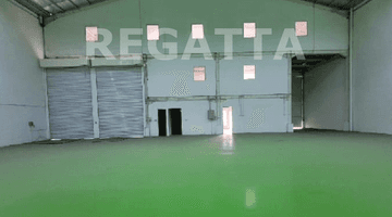 Gambar 4 Gudang Siap Pakai Delta Silicon 6 Lippo Cikarang  Loading Dock Lantai Sudah Epoxy