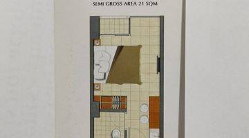 Gambar 1 Apartemen Studio Lokasi Strategis Dekat Transjakarta & LRT Tifolia Pulomas