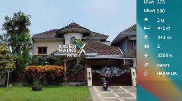 Gambar 1 Dijual Rumah Klasik Super Mewah 2 Lantai, Araya