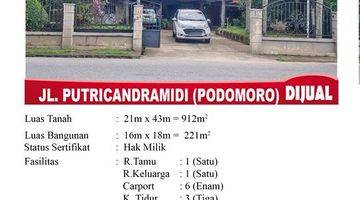 Gambar 1 Rumah Tepi Jalan Putri Candramidi Podomoro Pontianak