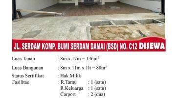 Gambar 1 Rumah Furnished Omp Bsd Serdam