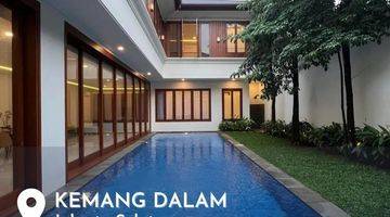 Gambar 1  For Sale Rumah Mewah Modern Tropical Kemang Dalam Jakarta Selatan